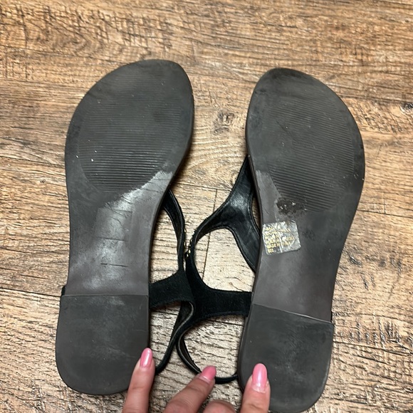 Steve Madden Gemstone Embellished Gladiator Sandals 8 - Picture 5 of 7